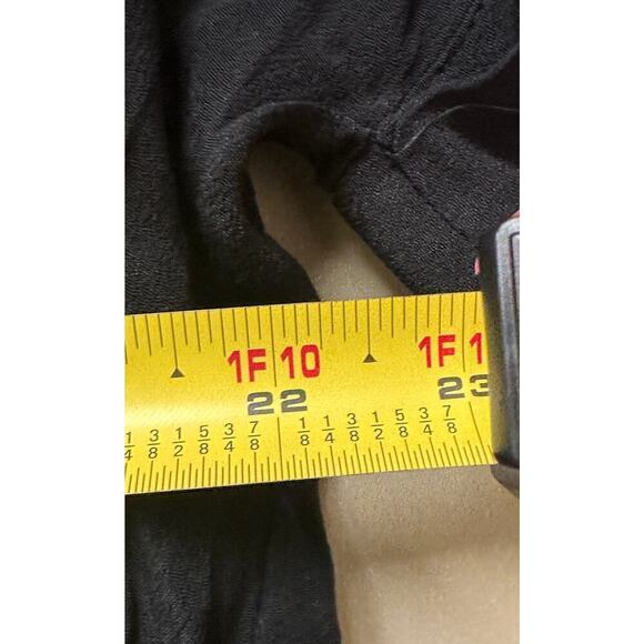 Workwear NWT Size Small Black V-Neck Pullover Collared Blouse Casual - Picture 7 of 8